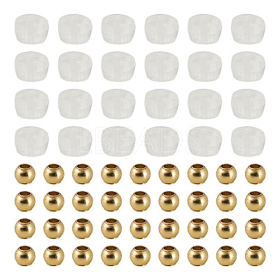 50Pcs Natural Quartz Crystal Beads G-TAD0001-10-1