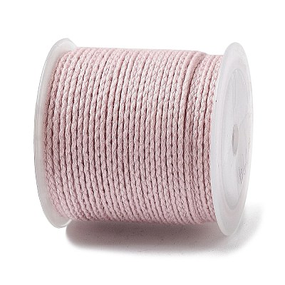 20M Polyester Braided Cord for Jewelry Making OCOR-G015-04A-15-1
