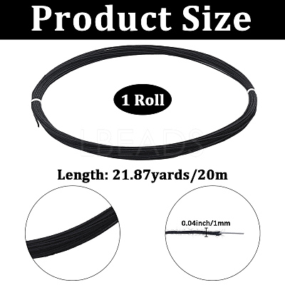 20M Iron Wire with Cotton Coated OCOR-WH20008-18A-1