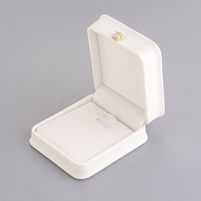 PU Leather Necklace Pendant Gift Boxes X-LBOX-L005-F04-1