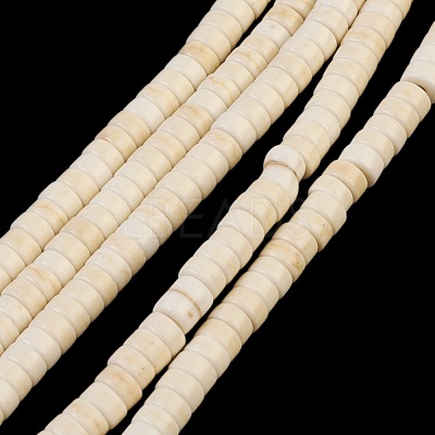 Synthetic Turquoise Beads Strands X-TURQ-G110-4x2mm-11-1