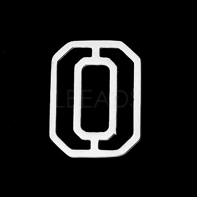 Tarnish Resistant 201 Stainless Steel Charms STAS-T056-LA716-O-1
