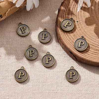Alloy Pendant Cabochon Settings PALLOY-N156-01P-AB-1