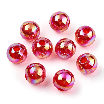 Transparent Acrylic Beads MACR-T046-01E-15-1
