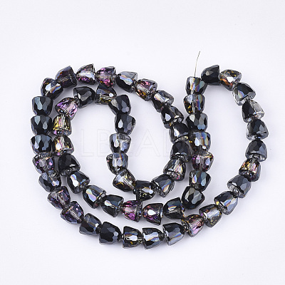Electroplated Glass Beads EGLA-T016-01-A01-1