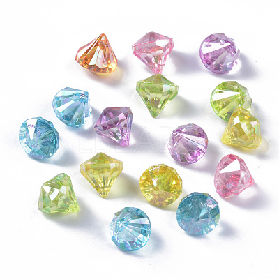 Transparent Acrylic Charms TACR-Q270-017-1