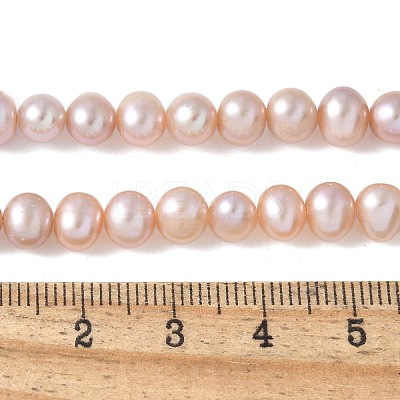 Natural Cultured Freshwater Pearl Beads Strands PEAR-I007-07O-05B-1