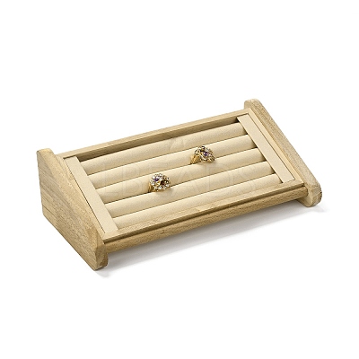 Wood Jewelry Finger Ring Displays Stands RDIS-K003-01A-1
