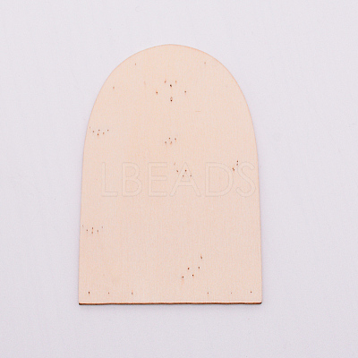 Wood Cabochons WOOD-WH0104-28-1