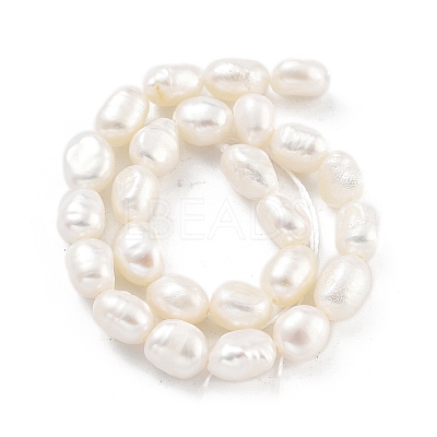 Natural Cultured Freshwater Pearl Beads Strands PEAR-P062-32D-1