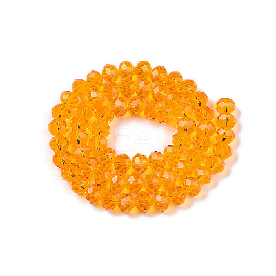 Glass Beads Strands EGLA-A044-T8mm-D05-1