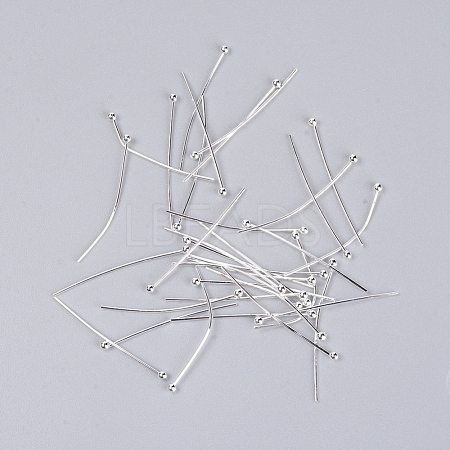 Brass Ball Head Pins KK-WH0043-03D-02-1