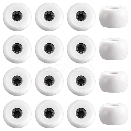 16Pcs POM Coated U Groove Guide Pulley Wheel Roller Bearing FIND-WR0013-19B-1