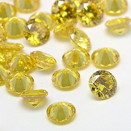 Cubic Zirconia Cabochons ZIRC-M002-3mm-003-1