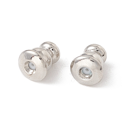 Rack Plating Brass Ear Nuts KK-G433-03P-1