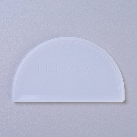 DIY Semicircle Ruler Silicone Molds LS-DIY-G010-69-1
