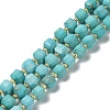 Natural Howlite Beads Strands G-E604-C01-1