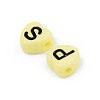 Opaque Acrylic Enamel Beads MACR-S273-37F-3