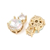 Brass Glass Pendants GL-CBABDD8-14G-2