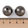 CCB Plastic Round Beads ALUM-U001-08A-09-3