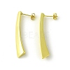 Brass Stud Earring EJEW-C072-04G-1