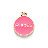 Alloy Enamel Pendants ENAM-S124-01B-03H-3