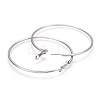 Tarnish Resistant 201 Stainless Steel Hoop Earrings EJEW-F188-24P-D-2