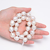 Natural Baroque Pearl Keshi Pearl Beads Strands PEAR-N010-01-5