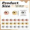 240Pcs 3 Colors Brass Spacer Beads KK-LP0002-05-2