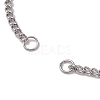 304 Stainless Steel Chain Bracelet Making AJEW-JB01212-02-2