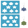 Acrylic Earring Handwork Template DIY-WH0359-074-1