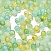 Frosted Transparent Acrylic Beads X1-OACR-F013-13H-1