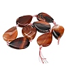 Natural Banded Agate/Striped Agate Beads Strands GG-CBAE0EB-01A-05-3