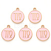 Alloy Enamel Pendants ENAM-S124-01A-09B-2
