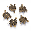 Tibetan Style Alloy Chandelier Components Links MLF0145Y-NF-2