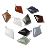 Natural & Synthetic Mixed Gemstone Pendants G-XCP0001-11-1