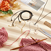 Aluminum Heart Pendant Necklaces NJEW-NB00005-4