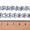 Electroplate Transparent Glass Beads Strands EGLA-N056-04A-A05-4