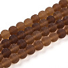 Transparent Glass Beads Strands GLAA-T032-T8mm-MD23-1