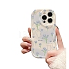 Tulip Cat Pattern TPU Plastic Mobile Phone Cover PW-WGD8F46-04-5