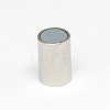 Tarnish Resistant 304 Stainless Steel Magnetic Clasps with Glue-in Ends STAS-K006-03C-2