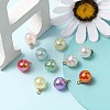 10Pcs UV Plating Acrylic Pendants FIND-YW0002-05-5