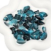 150Pcs Gradient Color Transparent Glass Beads GLAA-YW0004-91E-1