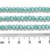 Electroplate Opaque Glass Beads Strands EGLA-A035-P4mm-A14-4