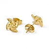Vacuum Plating 304 Stainless Steel Tiny Windmill Stud Earrings for Women X-EJEW-P212-07G-2
