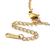 304 Stainless Steel Paperclip Chains & Cable Chain Bracelet Sets AJEW-U005-05A-G-4