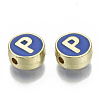 Alloy Enamel Beads X-ENAM-S122-028P-NR-2