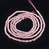 Natural Pink Opal Beads Strands X-G-T064-11-2