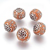 Handmade Indonesia Beads IPDL-E010-20O-1