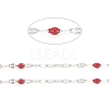 Handmade 304 Stainless Steel Dapped Chains CHS-D026-16B-P-1
